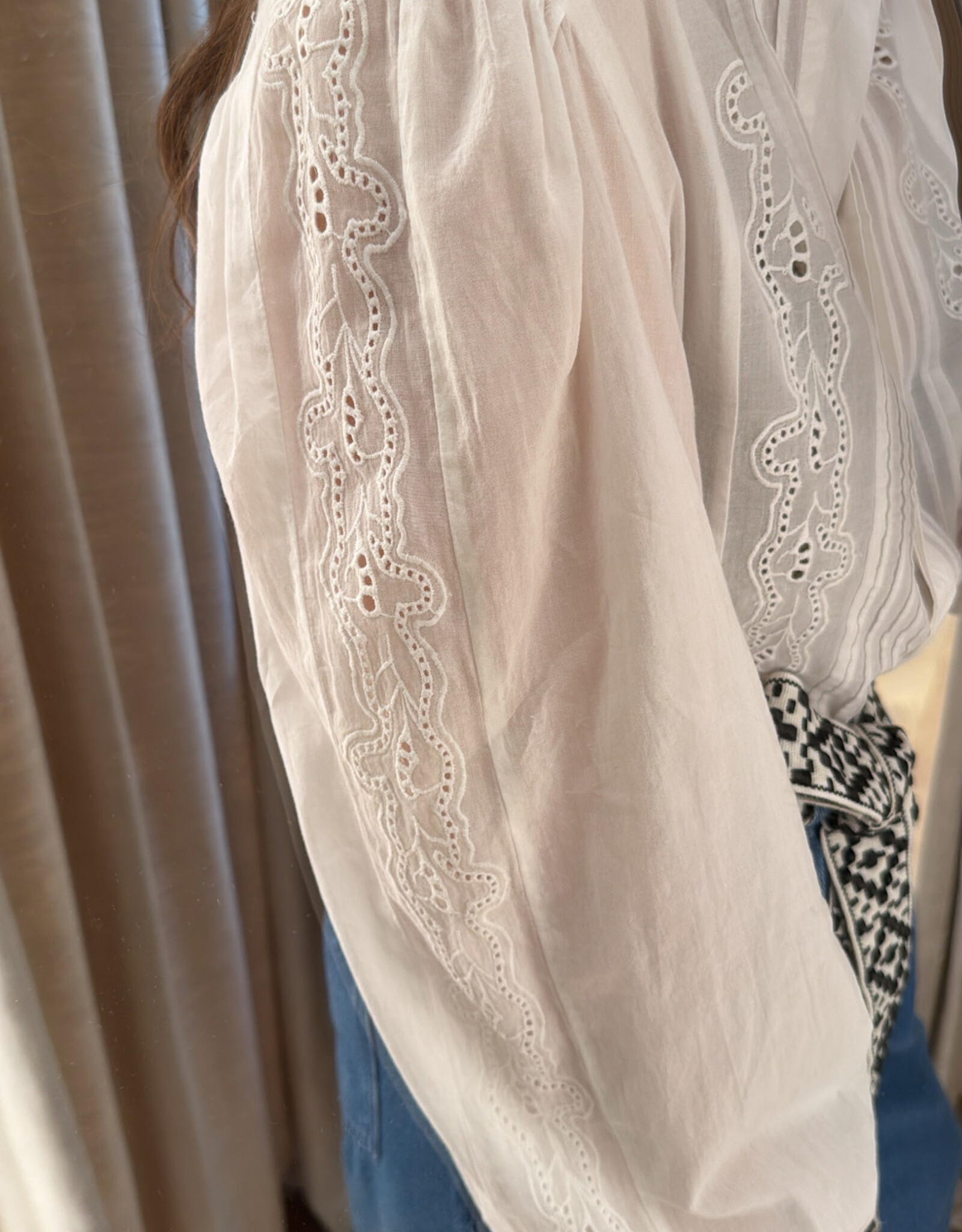 The New Society Nemea Blouse White