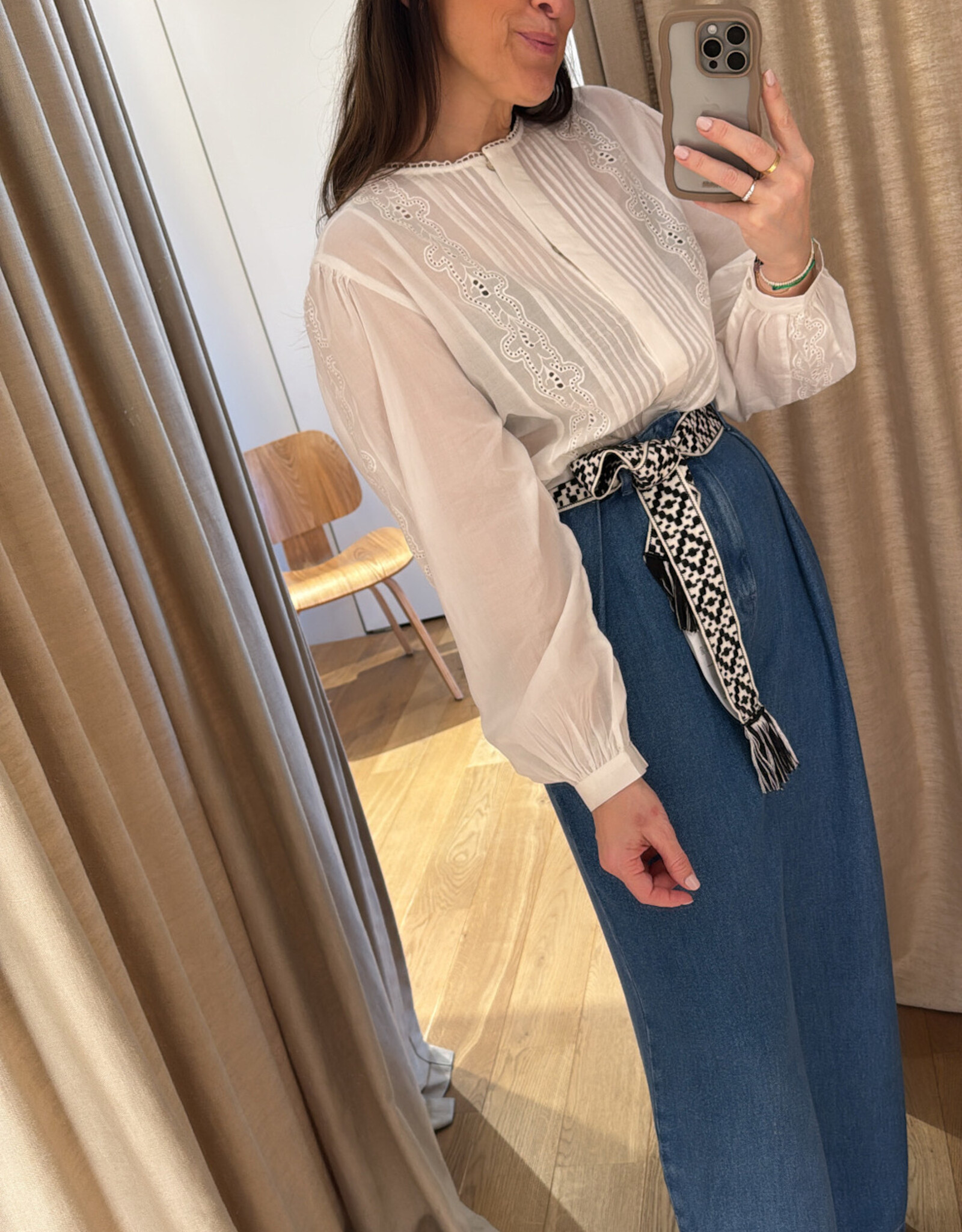 The New Society Nemea Blouse White