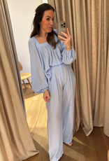 The New Society Symi Pants Powderblue