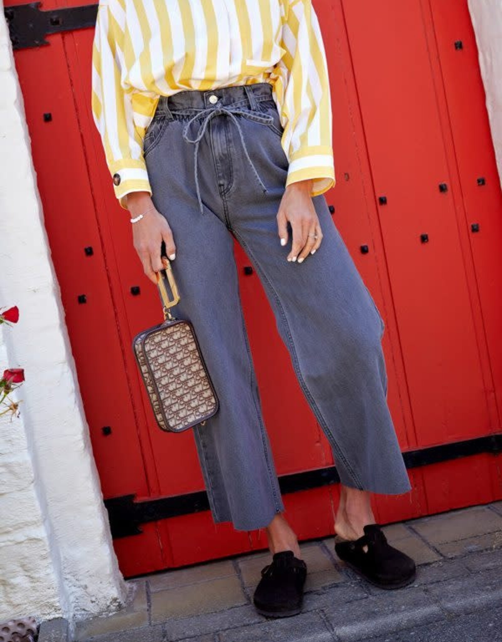 Studio Clique Victoria Denim Pants Grey