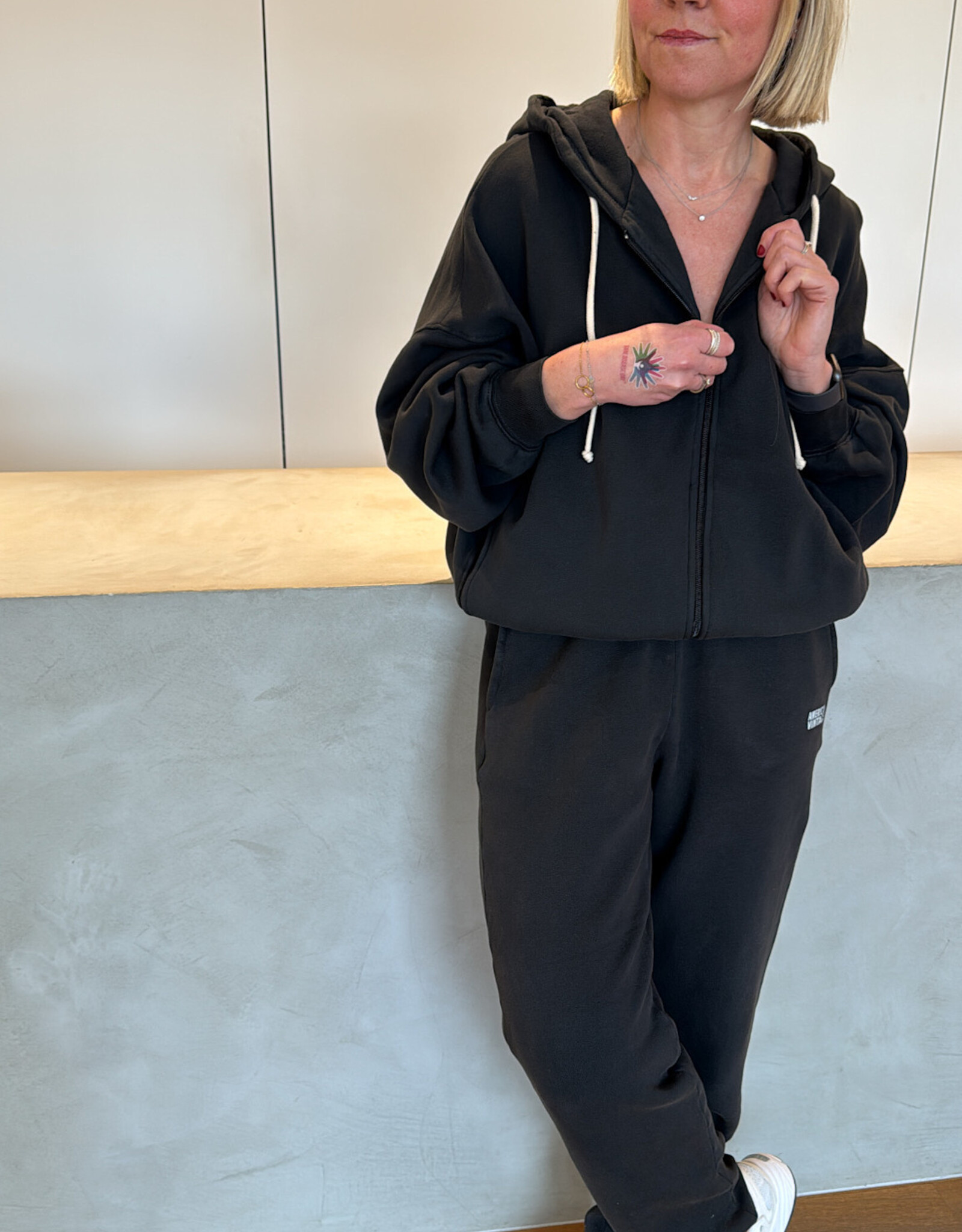 American Vintage Izubird Sweat Zip Capuche Reglis Vintage