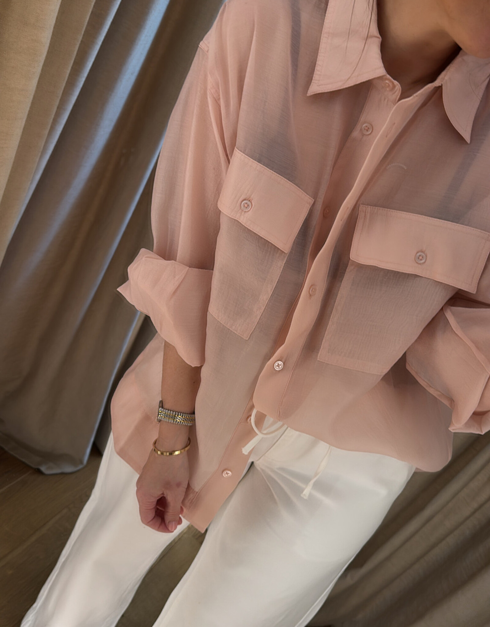 Edited Mabel Trousers Optic White