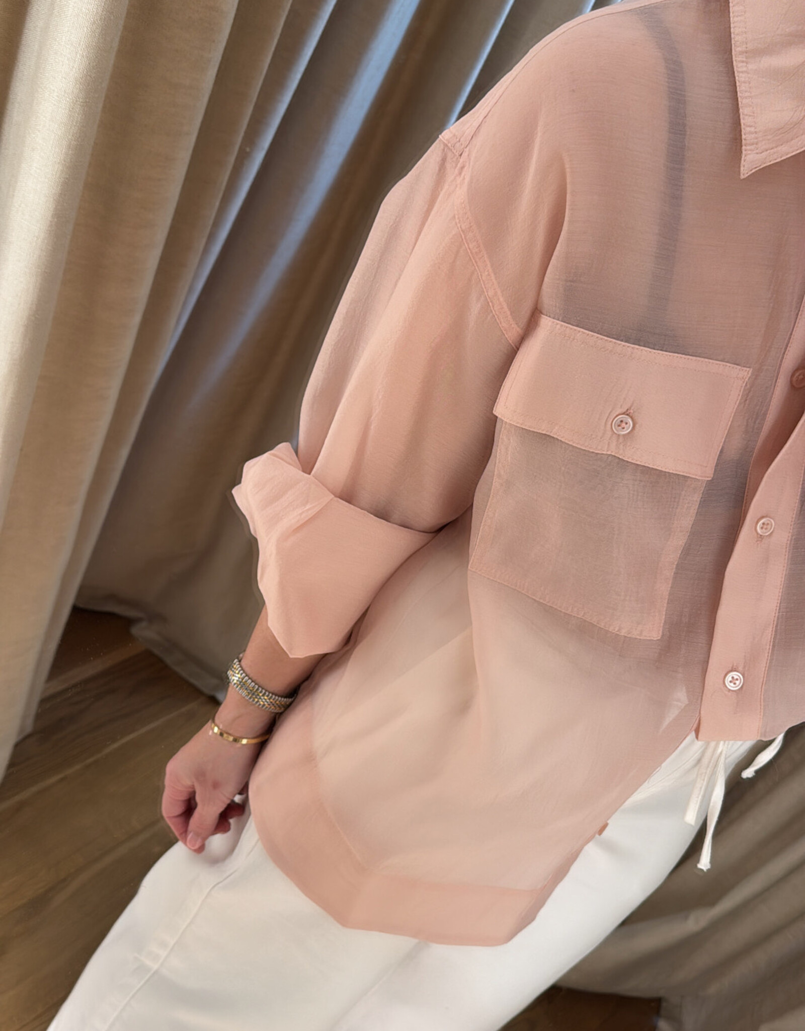 Edited Mabel Trousers Optic White