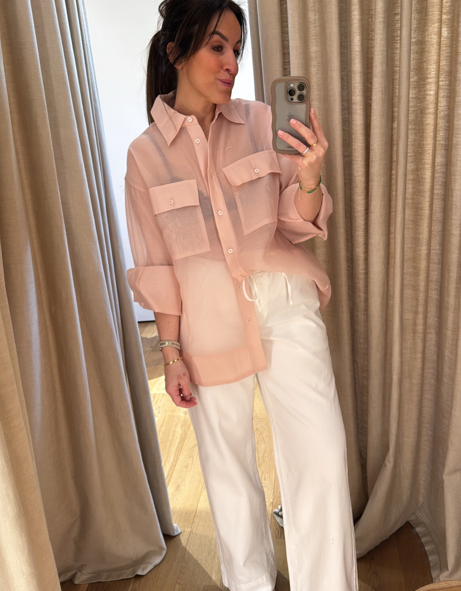 Edited Mabel Trousers Optic White