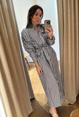 Collectors Club Donnie Dress Wide Blue Stripes