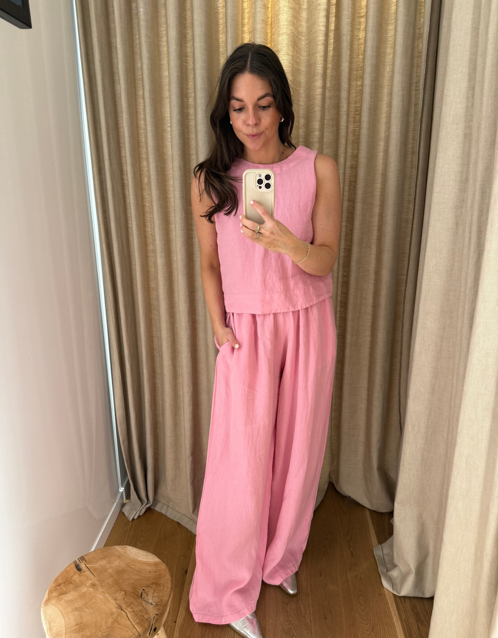 The New Society Hera Trousers Hibiscus