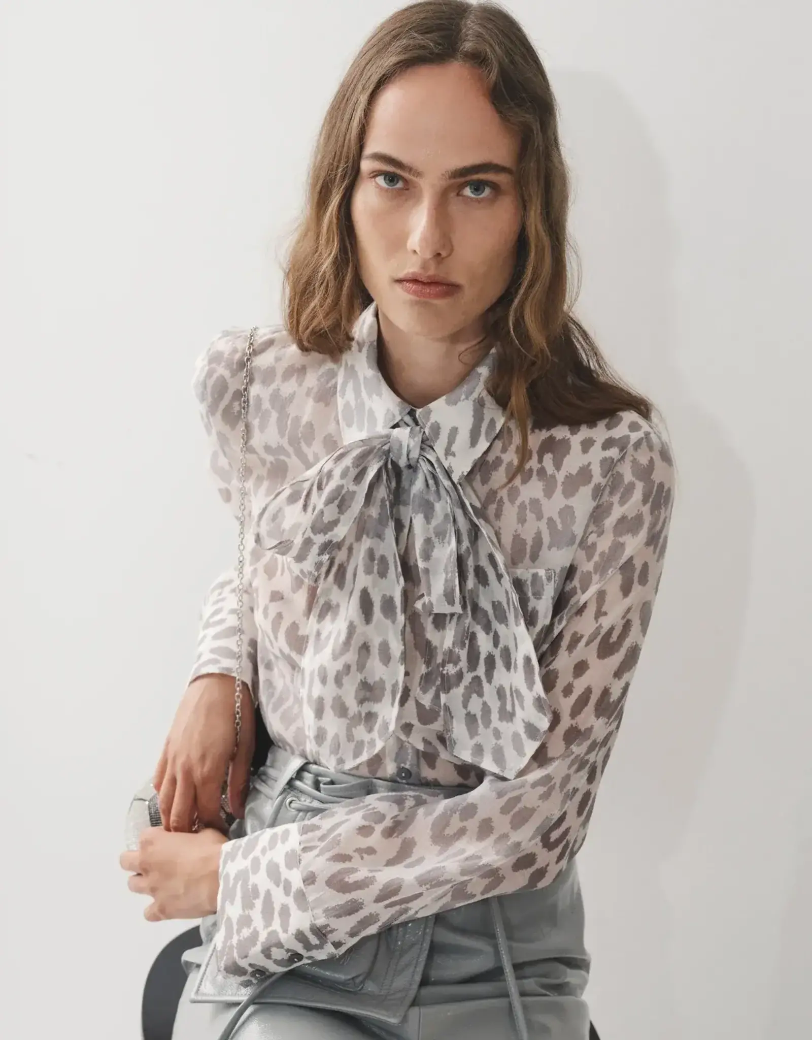 Baum und Pferdgarten Miranda Blouse Grey Leopard
