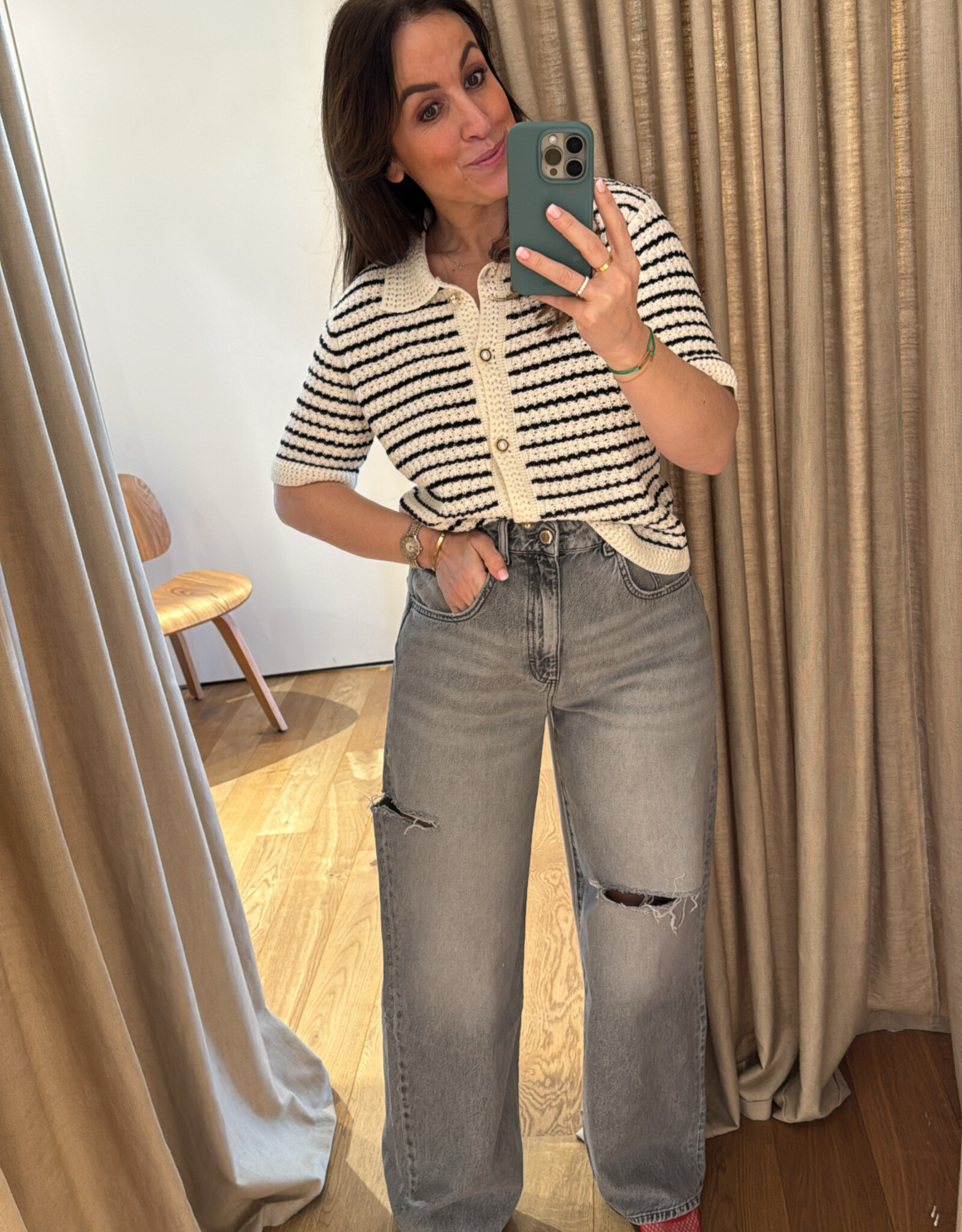 Icon Poppy Icon Denim Grey