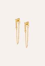 TamCode Monica Earring Gold per stuk