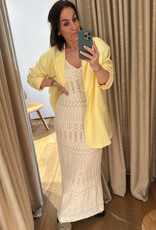 American Vintage Kabird Blazer Soft Yellow
