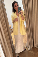 American Vintage Kabird Blazer Soft Yellow