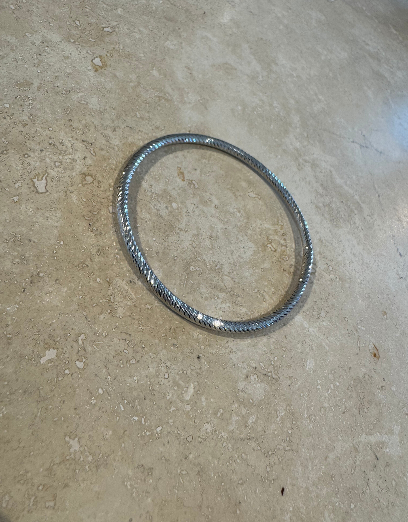 TamCode Jonc Silver Bracelet