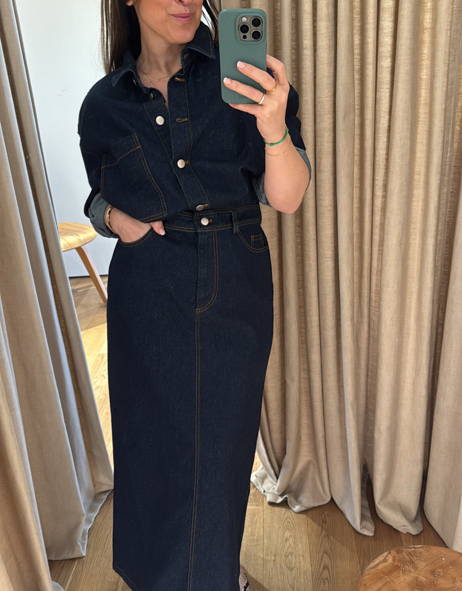 Collectors Club Denjamin Dress Indigo