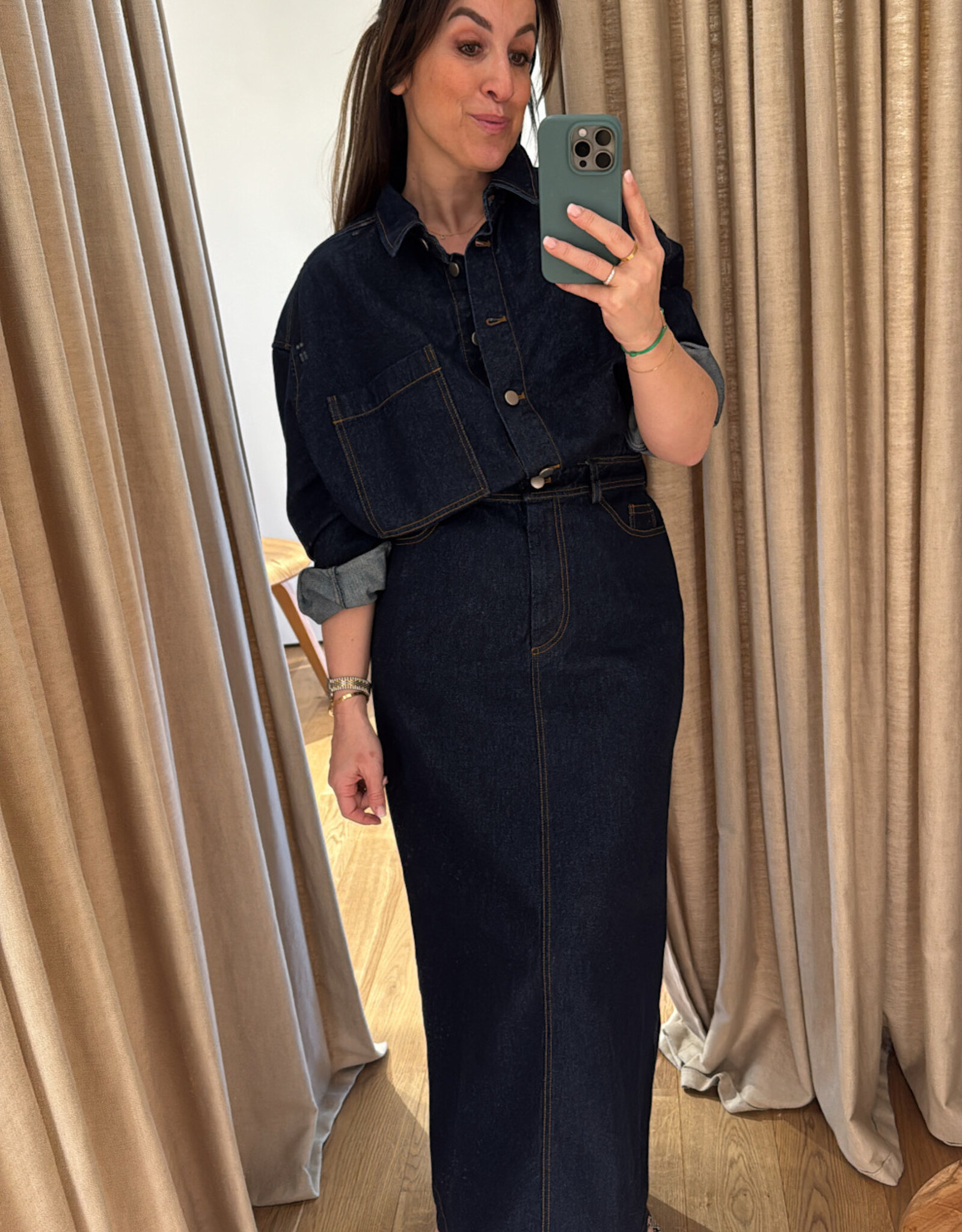 Collectors Club Denjamin Dress Indigo