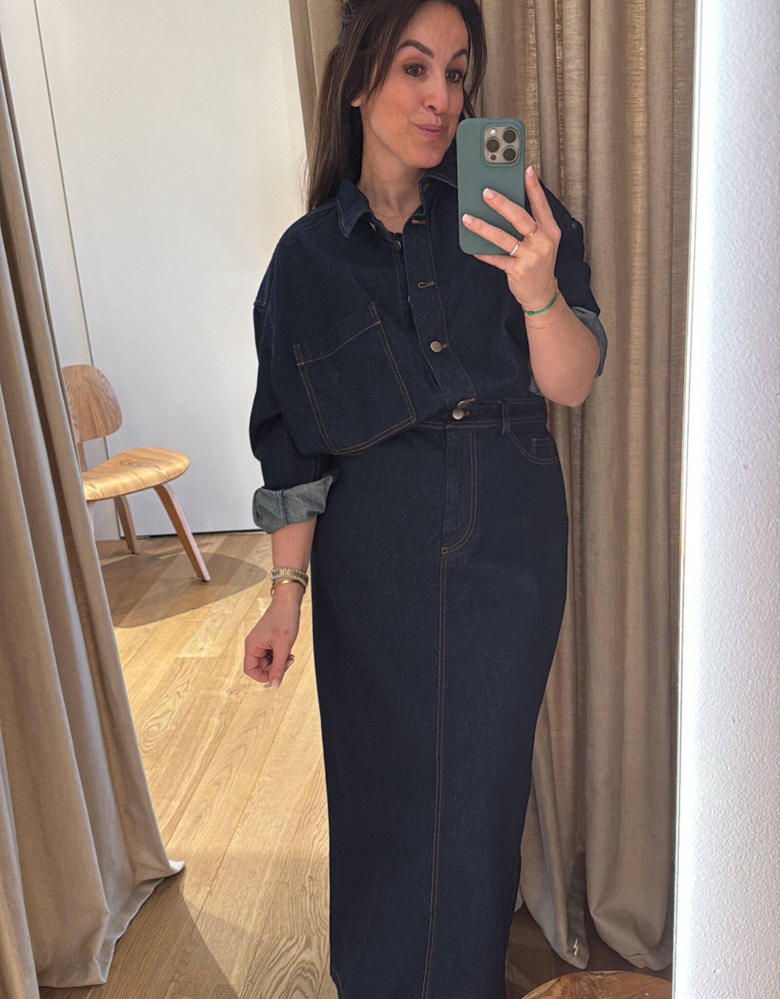 Collectors Club Denjamin Dress Indigo