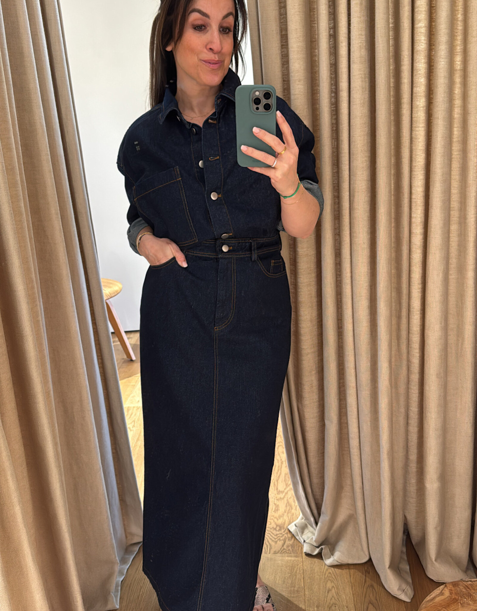 Collectors Club Denjamin Dress Indigo