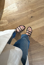 Toral Milos Sandal Black Gold