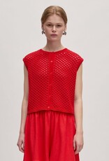 Edited Mina Top Red