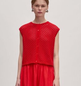 Edited Mina Top Red