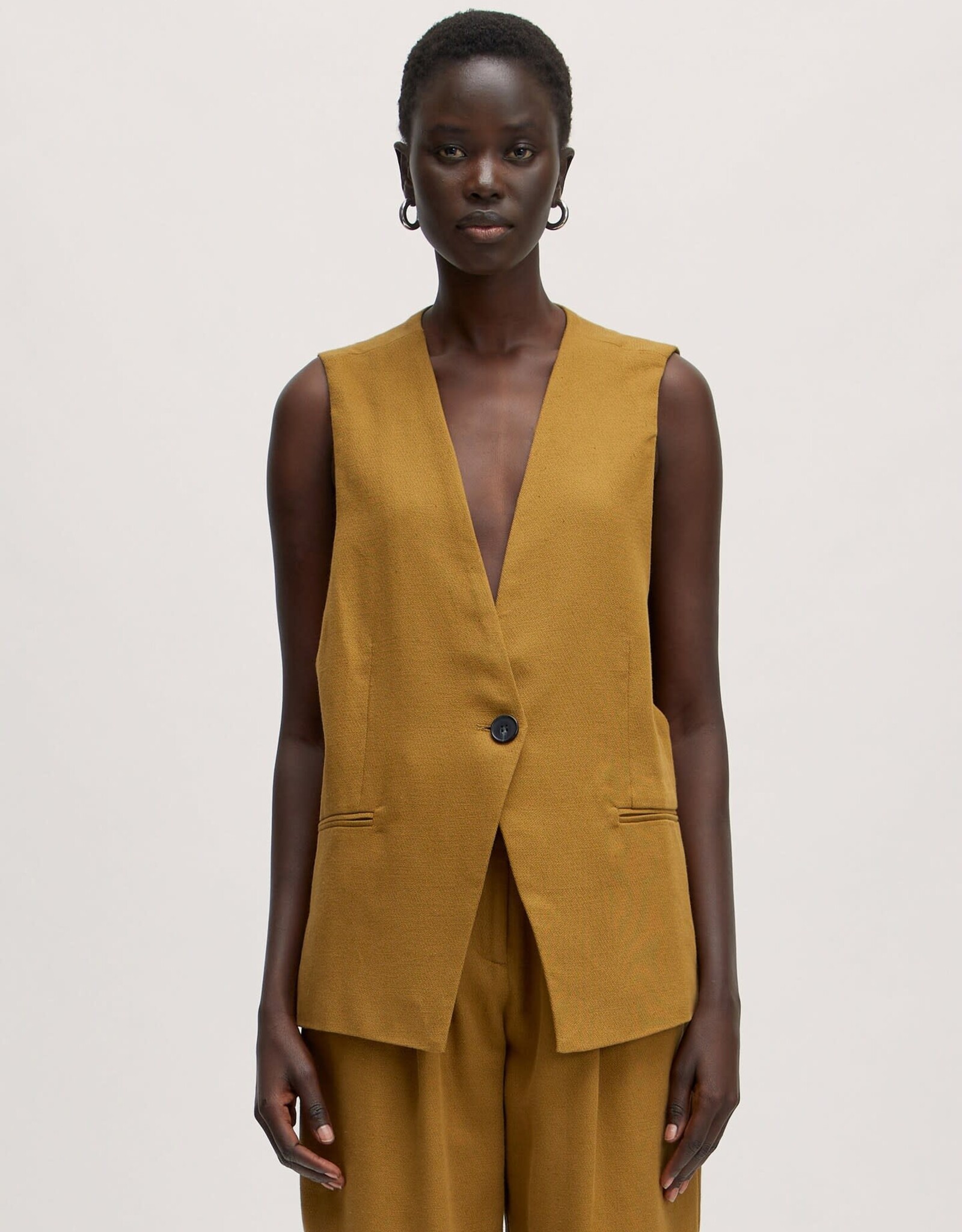 Edited Willow Vest Butternut