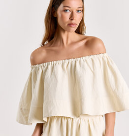 Studio Clique Gaelle Summer Linen Blend Off White