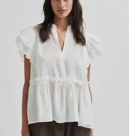 Second Female Terra Frill Top White