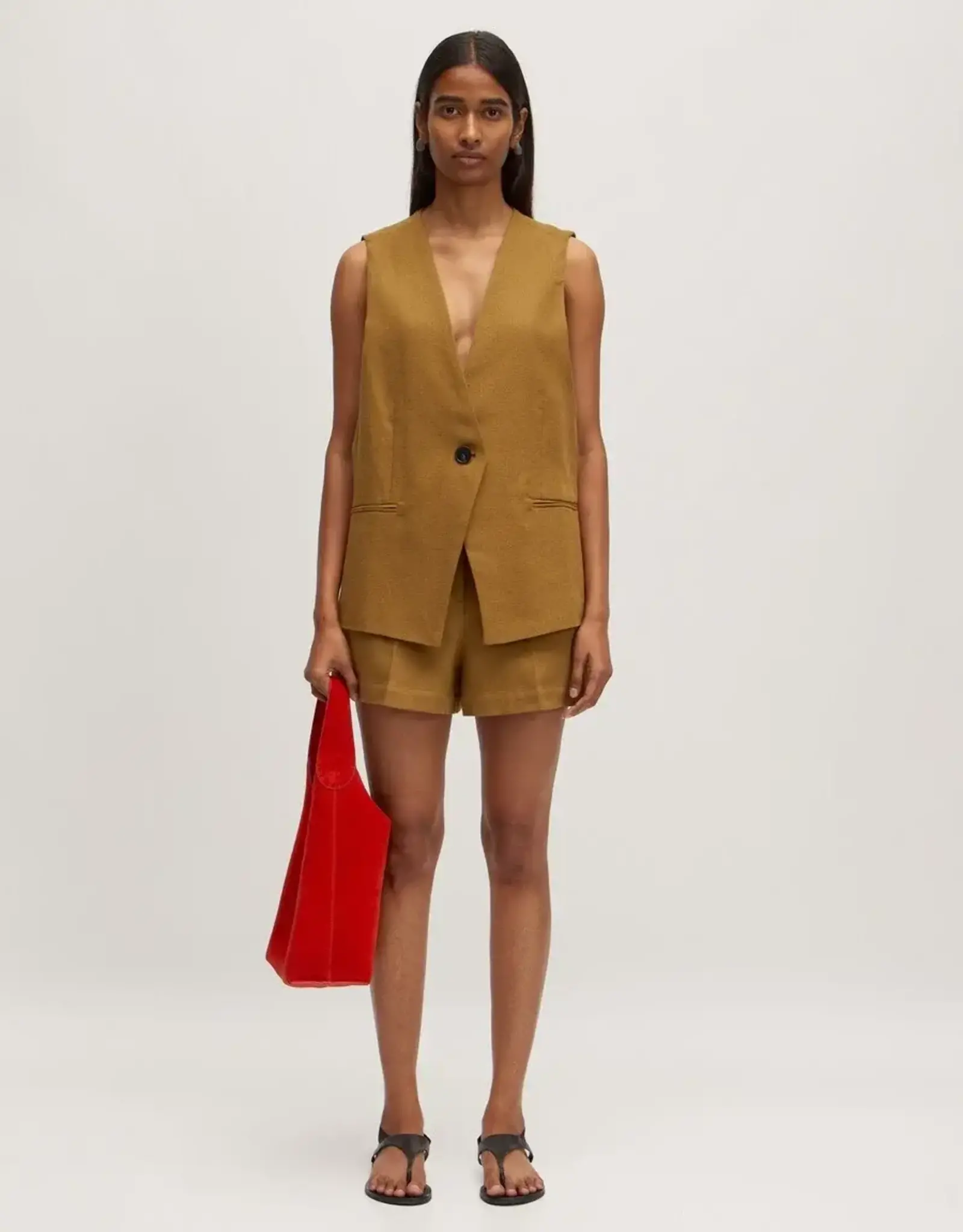 Edited Willow Vest Butternut