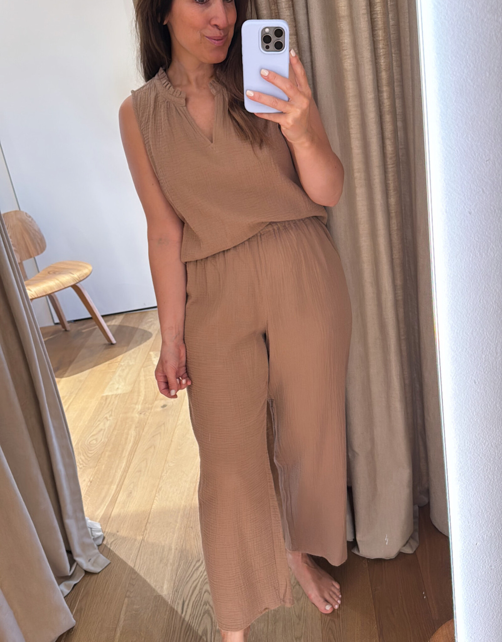 Rails Leon Crop Pants Taupe