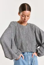 Studio Clique Cassie Blouse Black White