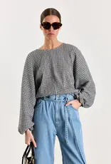 Studio Clique Cassie Blouse Black White