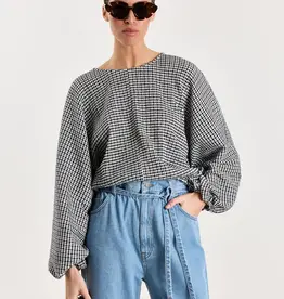 Studio Clique Cassie Blouse Black White