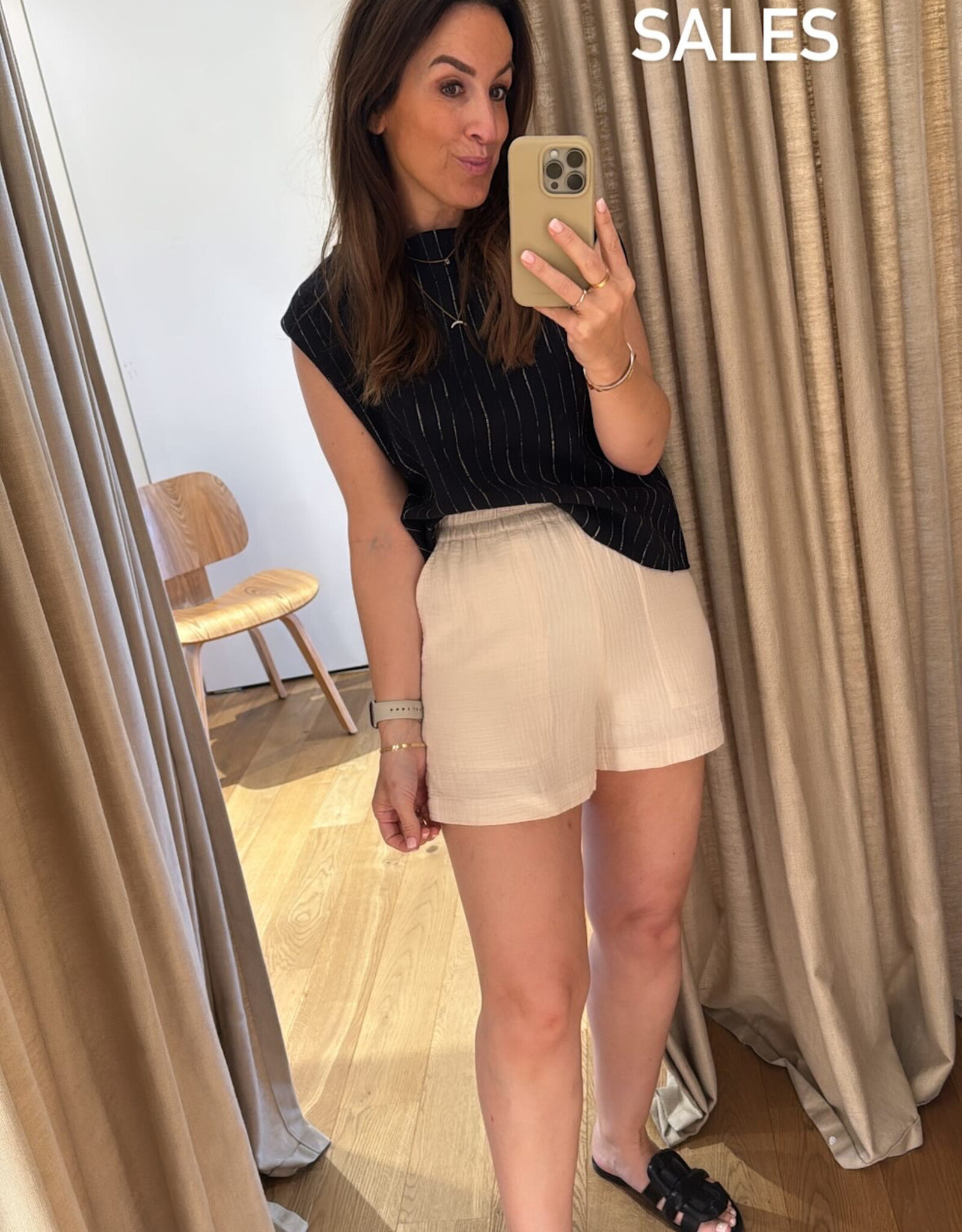 Lovechild Inez Top Navy White Stripe
