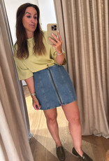 Edited Seetha Denim Skirt Mid Blue