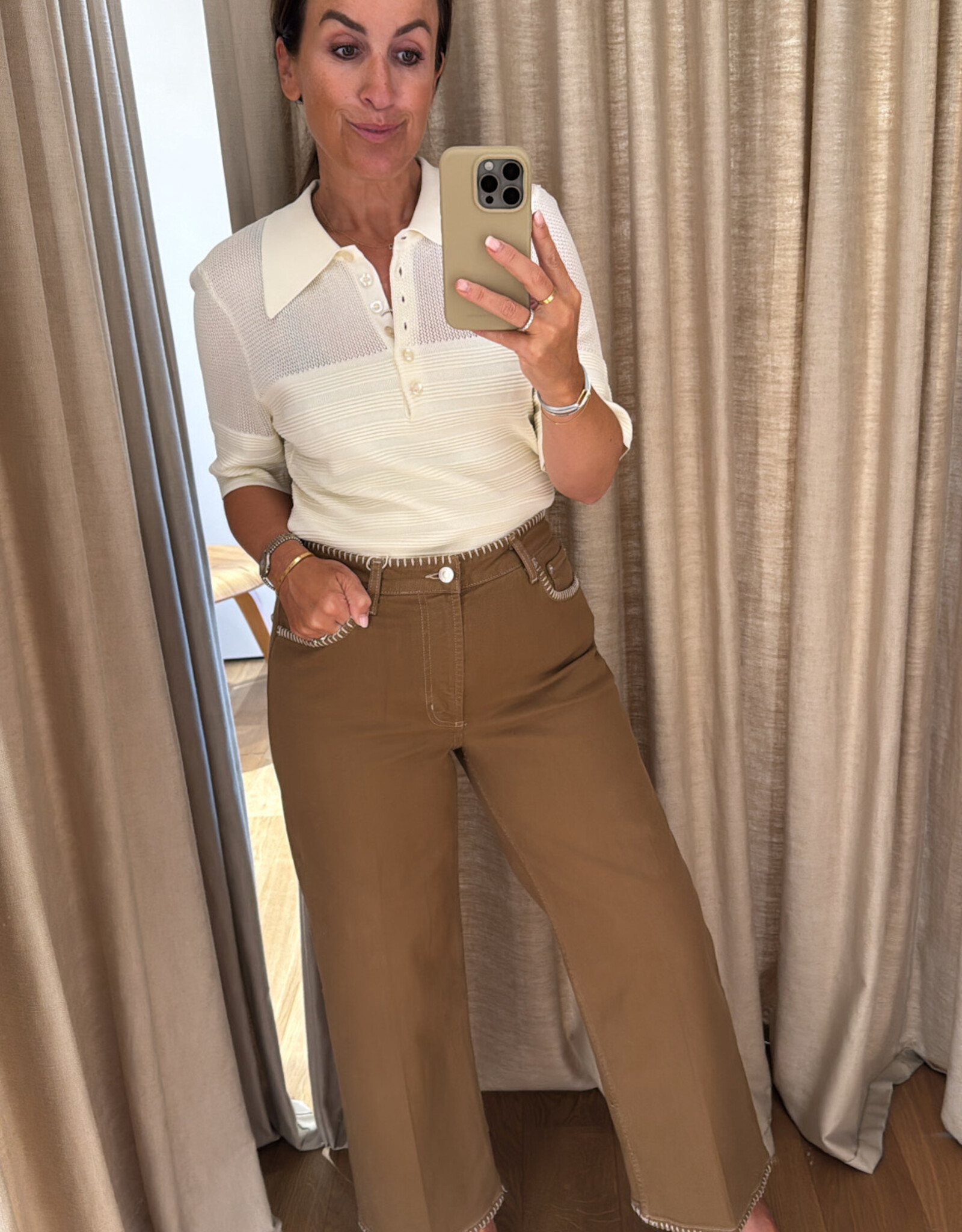 Rails Getty Pants Safari Embroidered