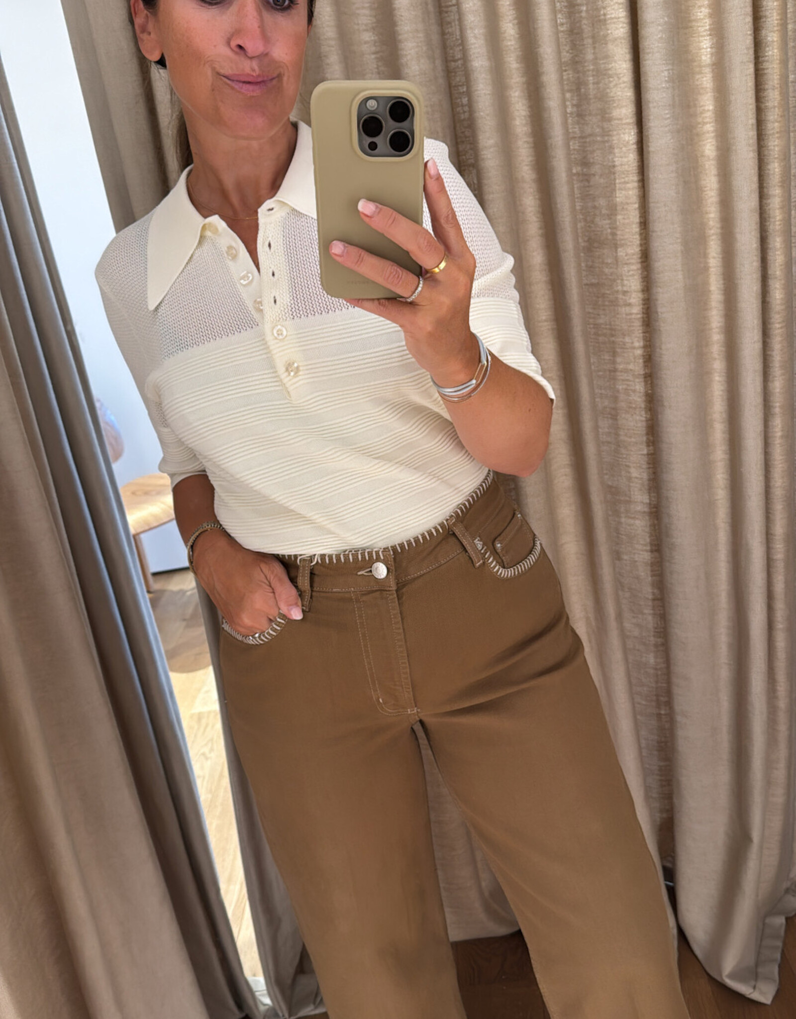 Rails Getty Pants Safari Embroidered