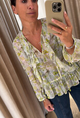 Baum und Pferdgarten Mikaela Blouse Sunny Lime Flower