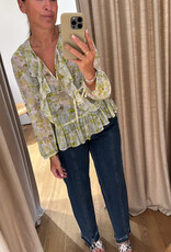 Baum und Pferdgarten Mikaela Blouse Sunny Lime Flower