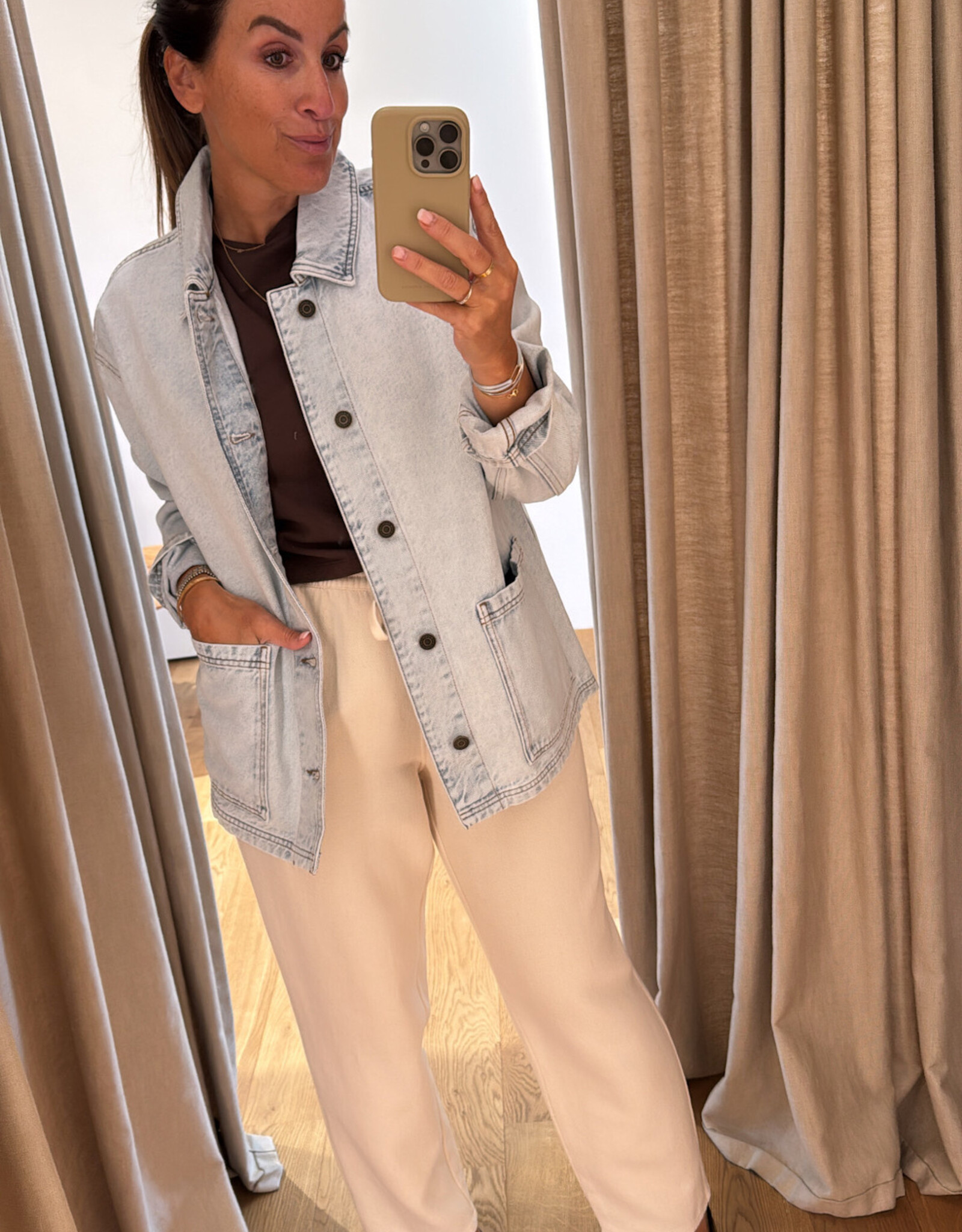 American Vintage Afaz Pants Ecru