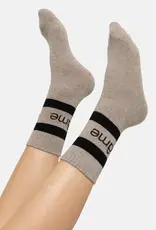 Âme Diego Socks Taupe Black