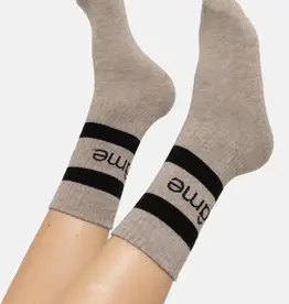 Âme Diego Socks Taupe Black