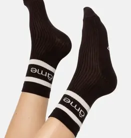 Âme Kanye Socks Brown Ecru