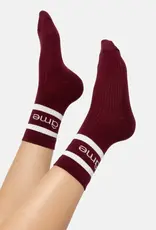 Âme Kanye Socks Plum White