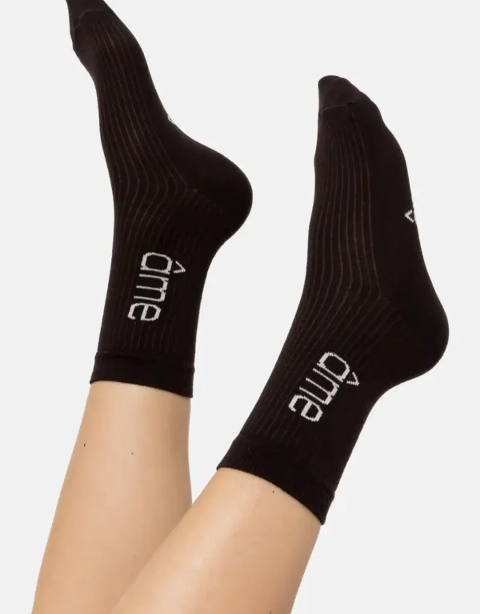 Âme Kourt Socks Brown Ecru