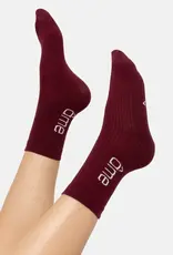 Âme Kourt Socks Plum White
