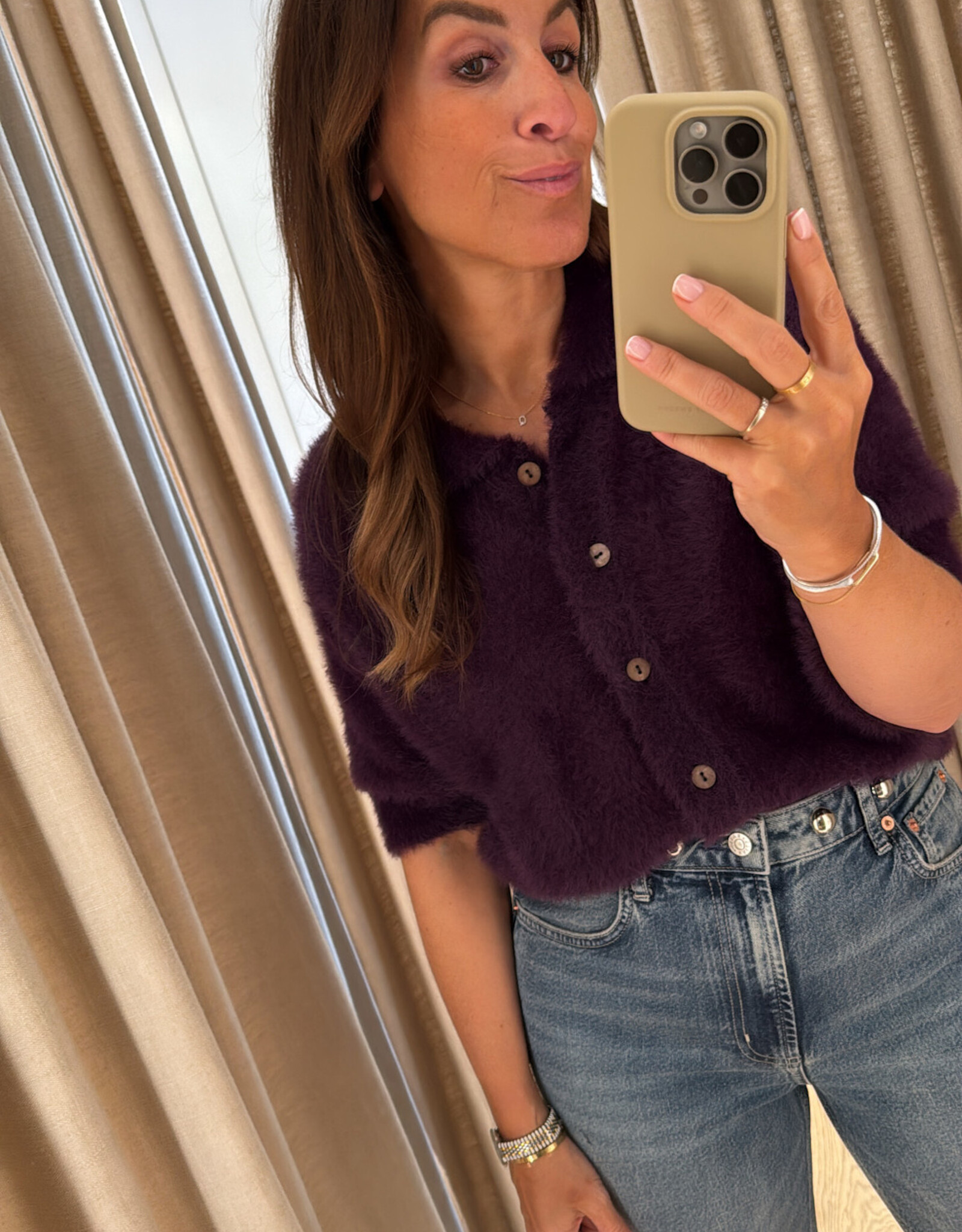 Baum und Pferdgarten Cristin Knit Plum