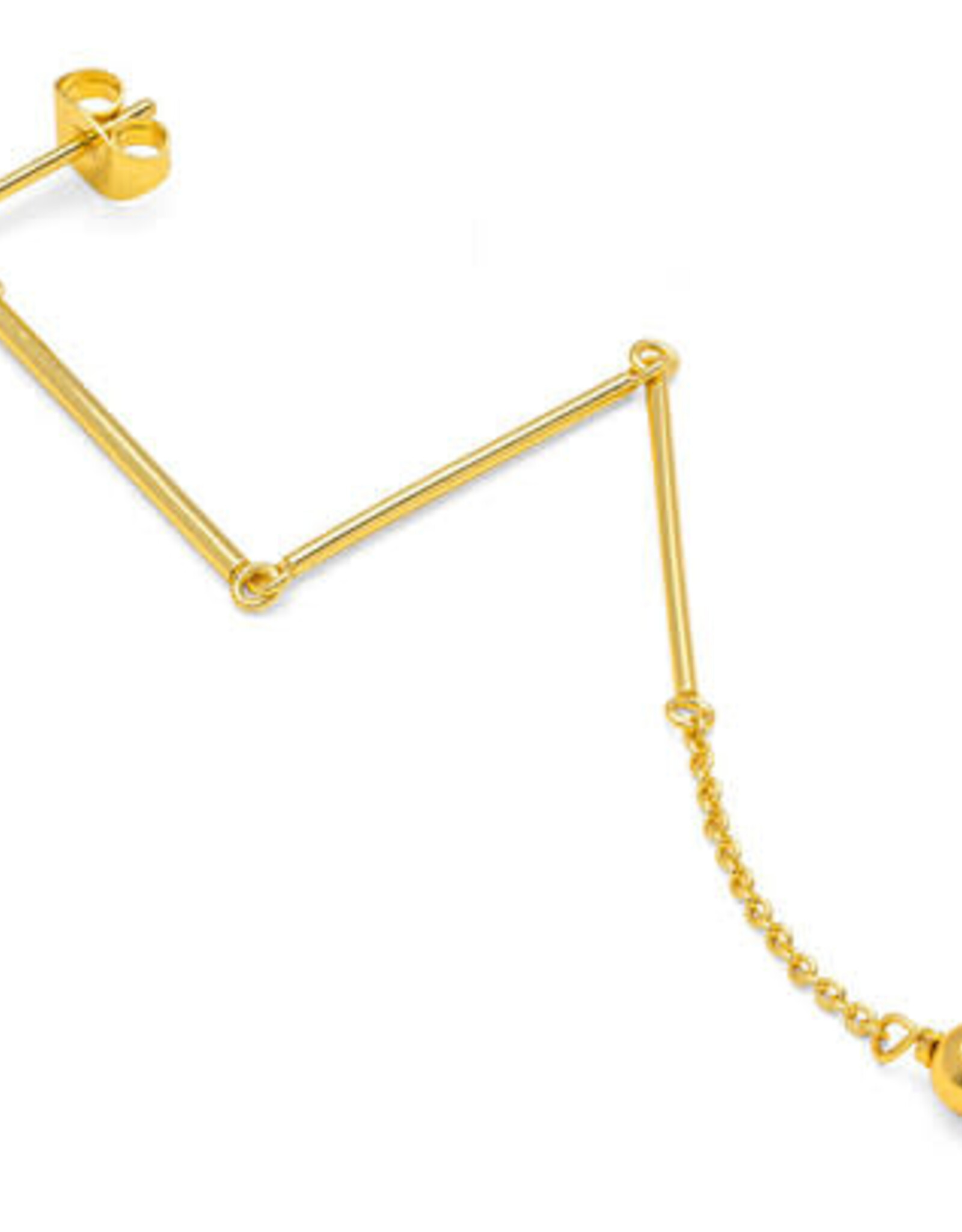 Lulu 3 Long Pin Gold per stuk