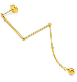Lulu 3 Long Pin Gold per stuk