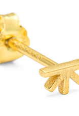 Lulu Sunrise Earring Gold per stuk