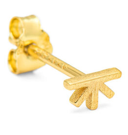 Lulu Sunrise Earring Gold per stuk