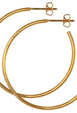 Lulu Non Hoops Large Gold per stuk